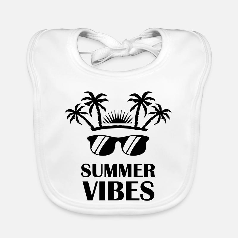 summer_vibes- Bavoir bio Bébé