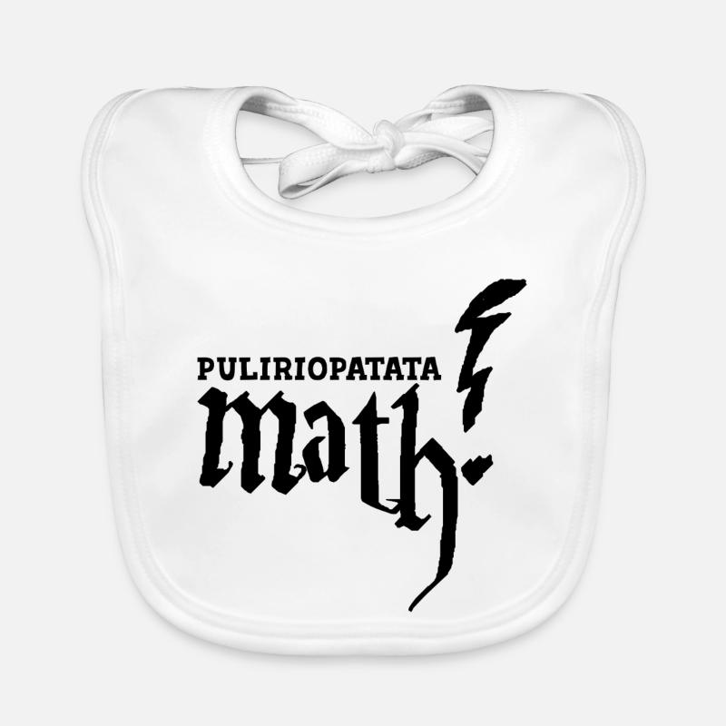 Puliriopatata Math et Tempête Bavoir bio Bébé