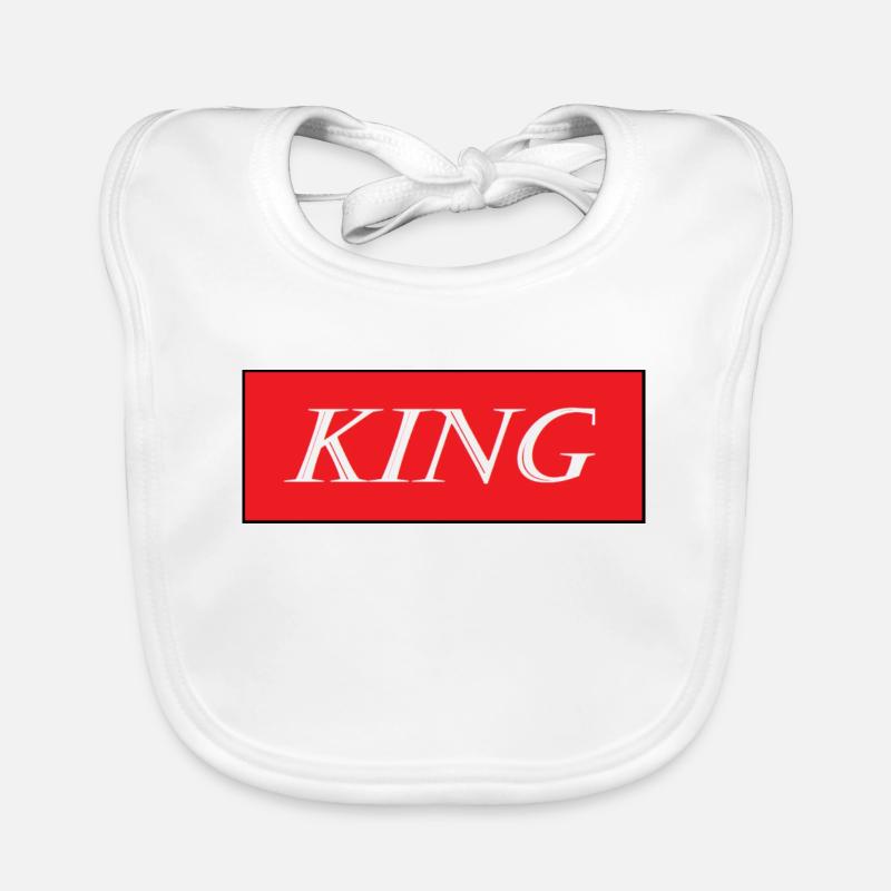 King Geschenkidee Baby Bio-Lätzchen