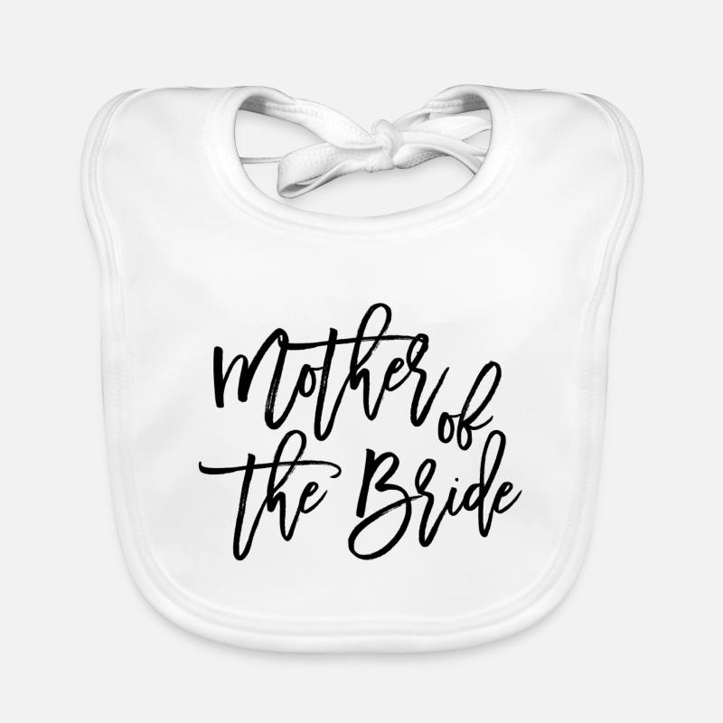 Mère de la mariée Bavoir bio Bébé