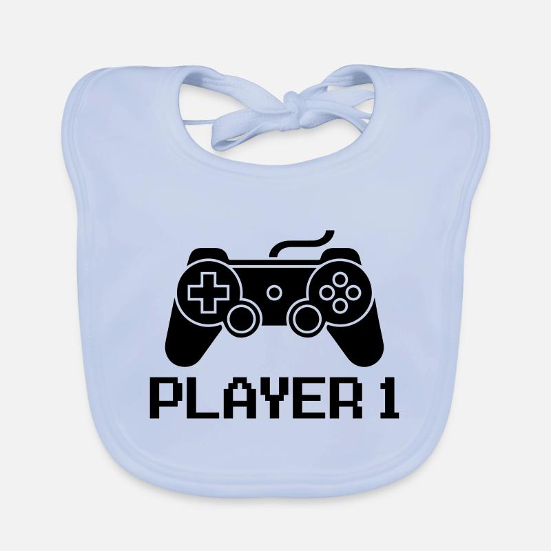 Game Player 1 Baby Bio-Lätzchen
