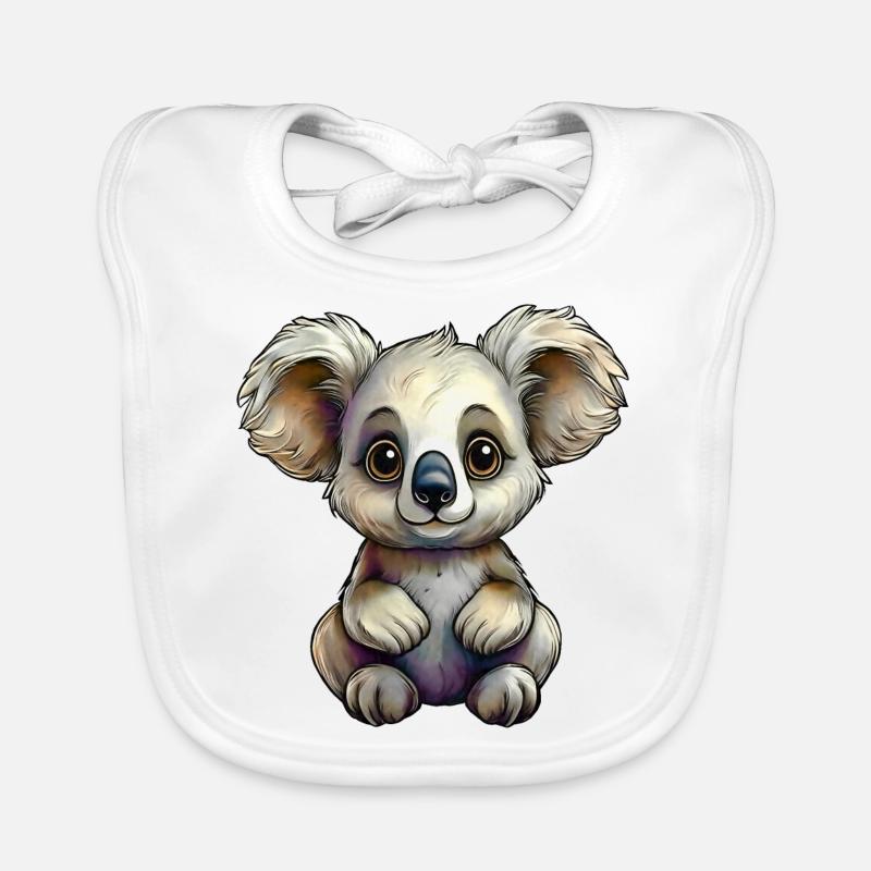 Tiny Koala Organic Baby Bibs