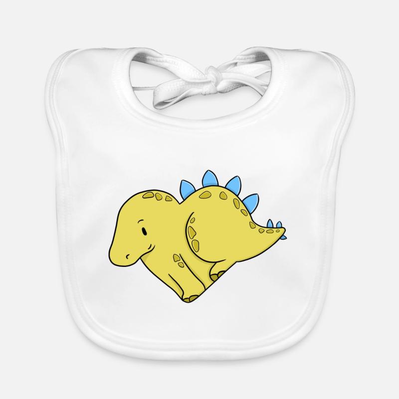 Amour Stegosaurus Bavoir bio Bébé