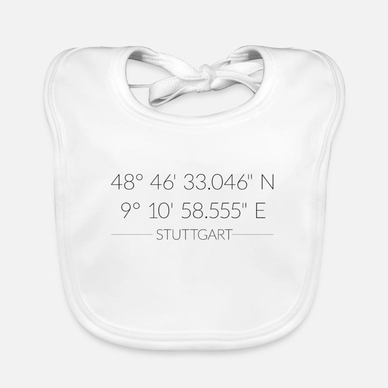 Coordonnées de Stuttgart Bavoir bio Bébé