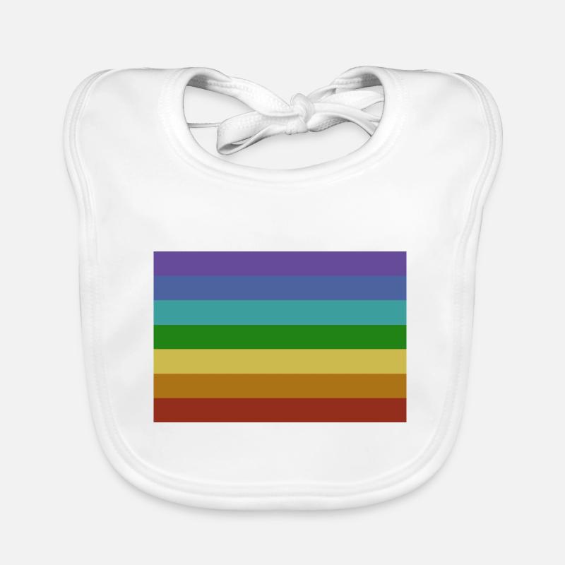 Drapeau de pas Bavoir bio Bébé