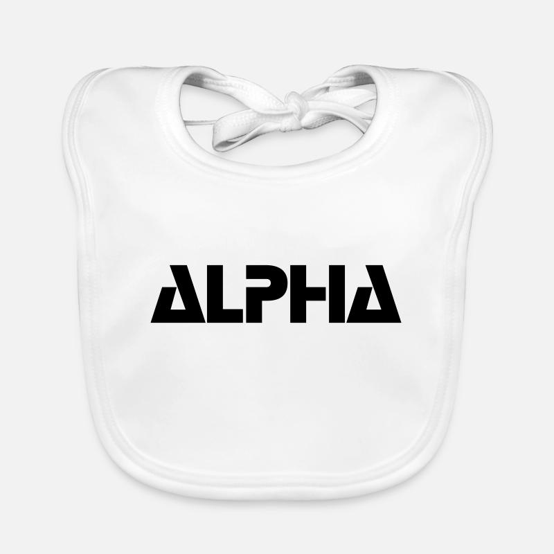 ALPHA Bavoir bio Bébé