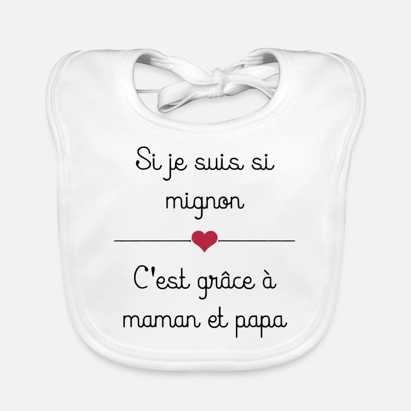 mignon Bavoir bio Bébé