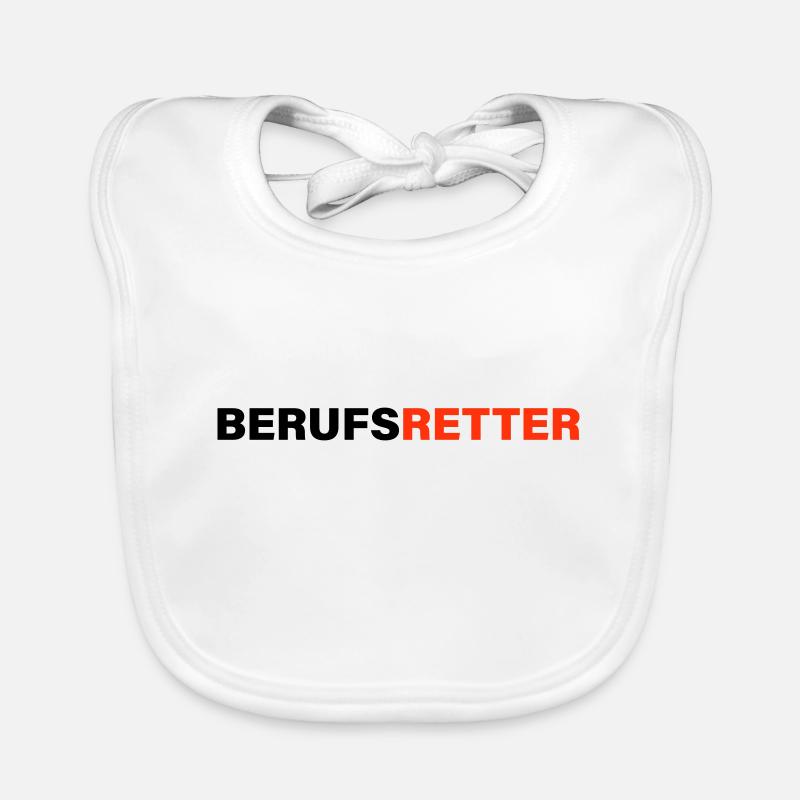 Berufsretter Baby Bio-Lätzchen