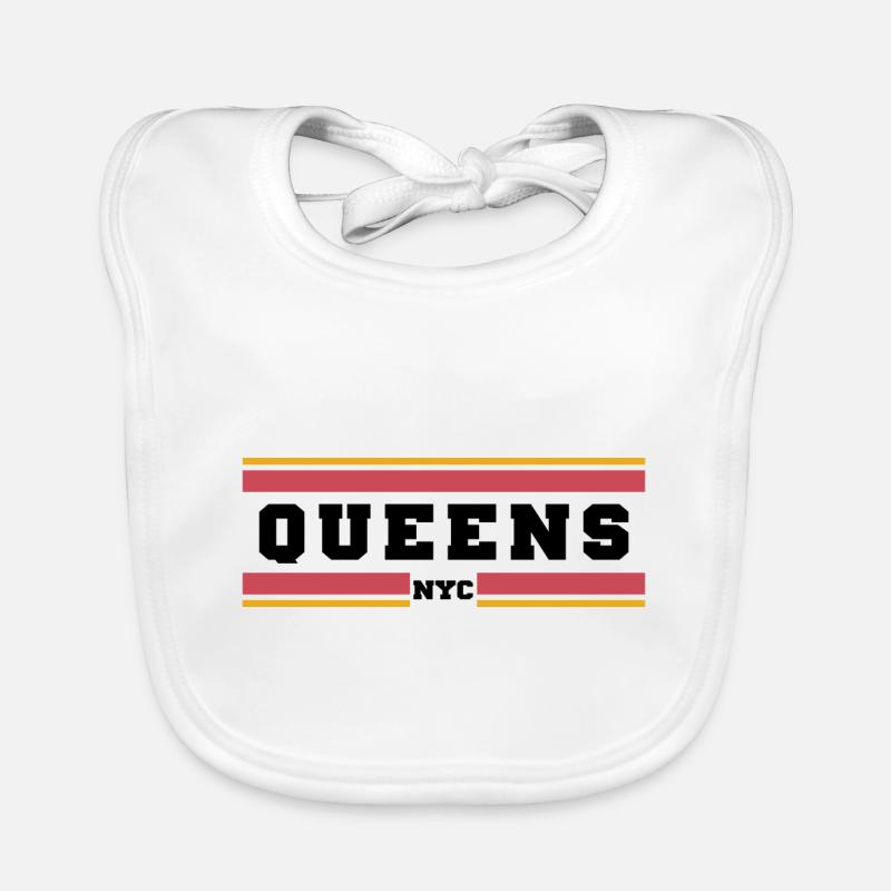 Queens Nyc Organic Baby Bibs