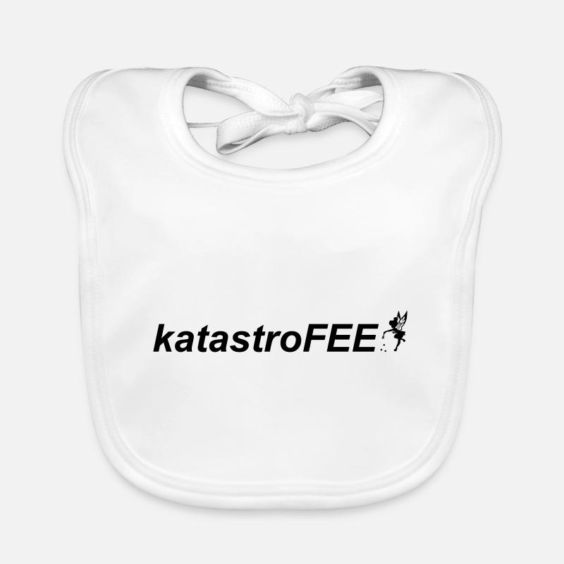 Katastrophe - katastroFEE - Fee - verpeilt Baby Bio-Lätzchen