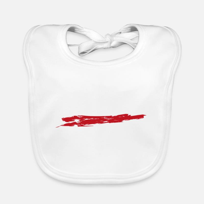 Éclaboussures de couleur Blobs éclaboussures de peinture Peintre Cadeau Bavoir bio Bébé