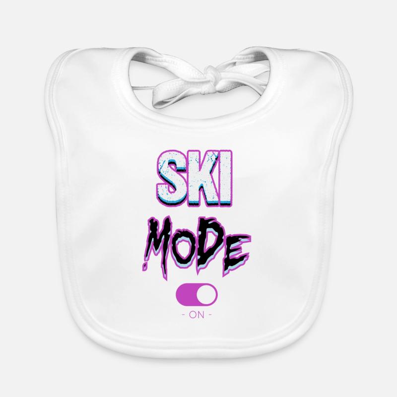 Ski mode-on Organic Baby Bibs