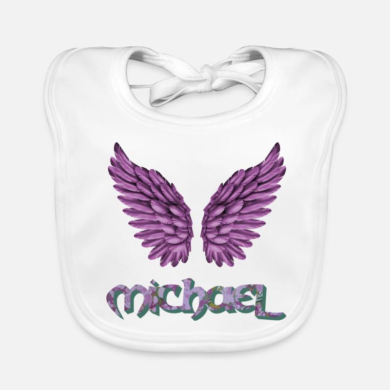 erzengel michael e 230 Baby Bio-Lätzchen