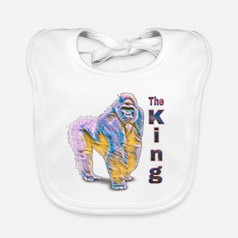 Gorilla Baby Bio-Lätzchen