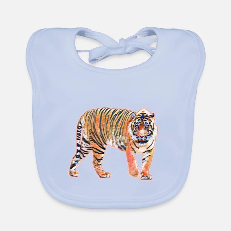 tiger Organic Baby Bibs