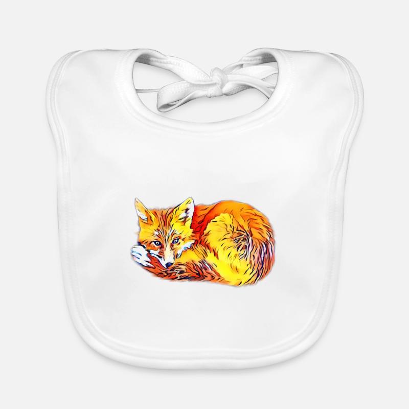 Fox Organic Baby Bibs
