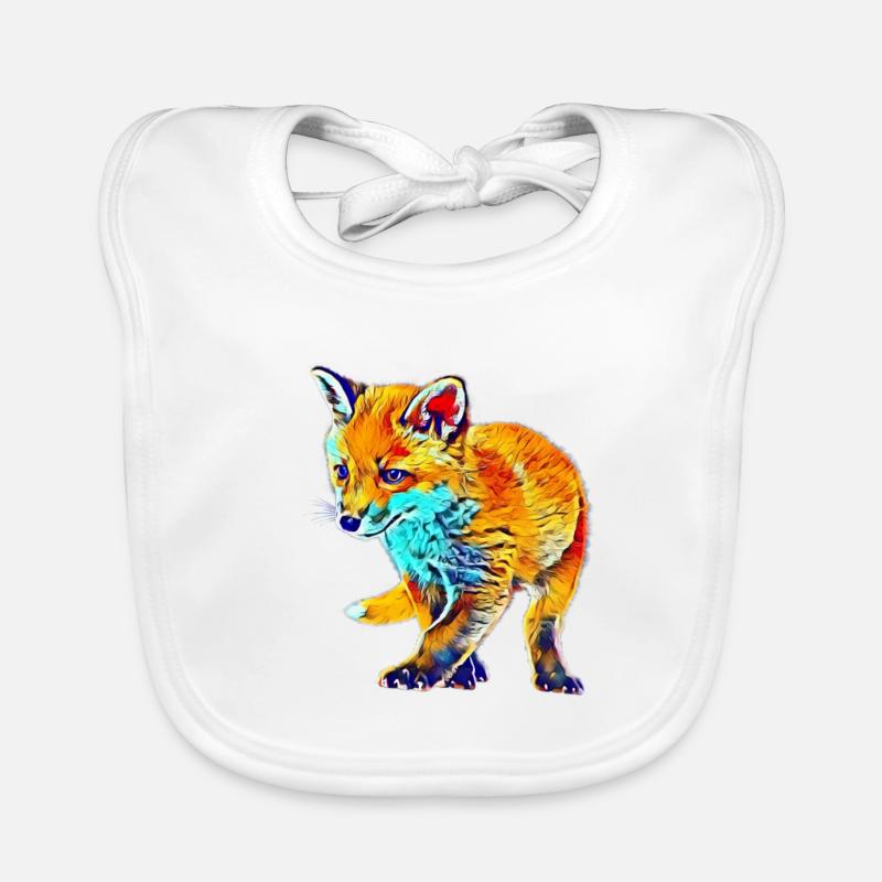 Fox Organic Baby Bibs