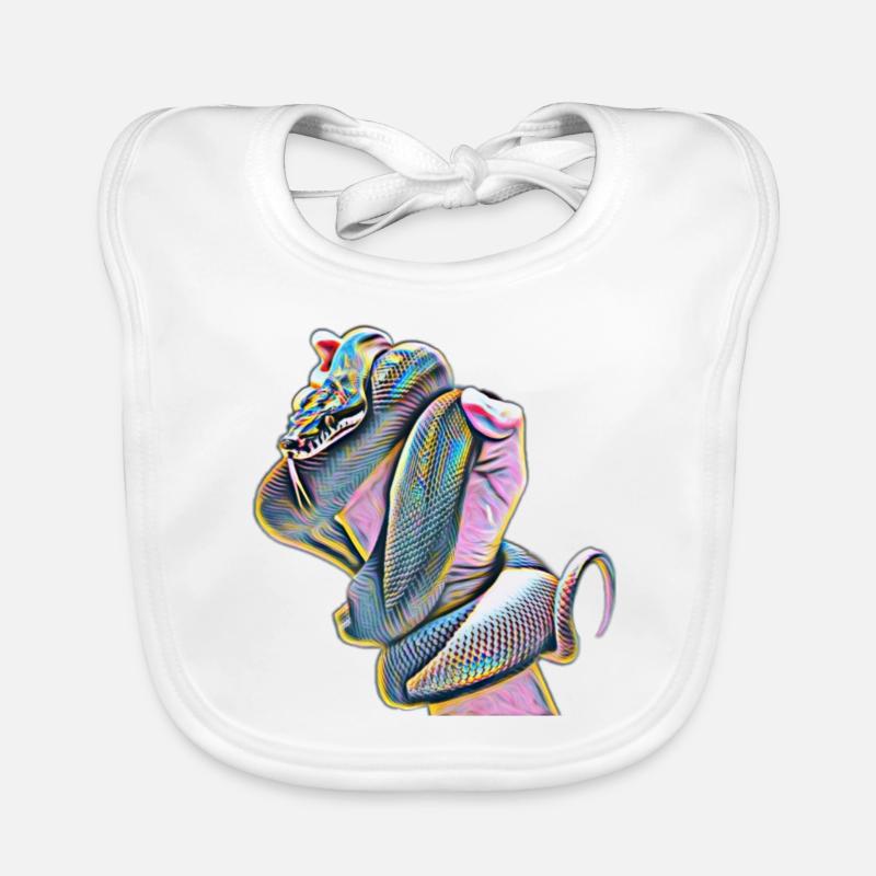Snake Organic Baby Bibs