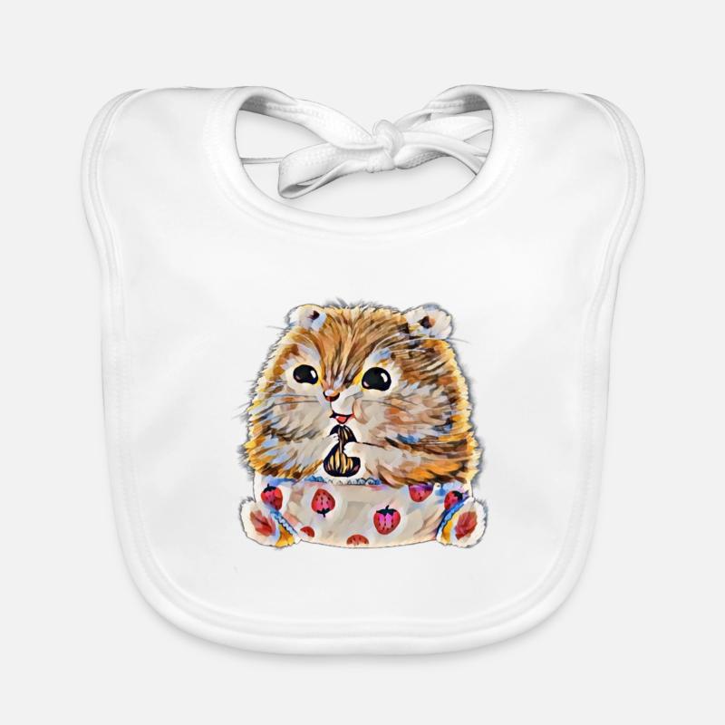 Hamster Bavoir bio Bébé