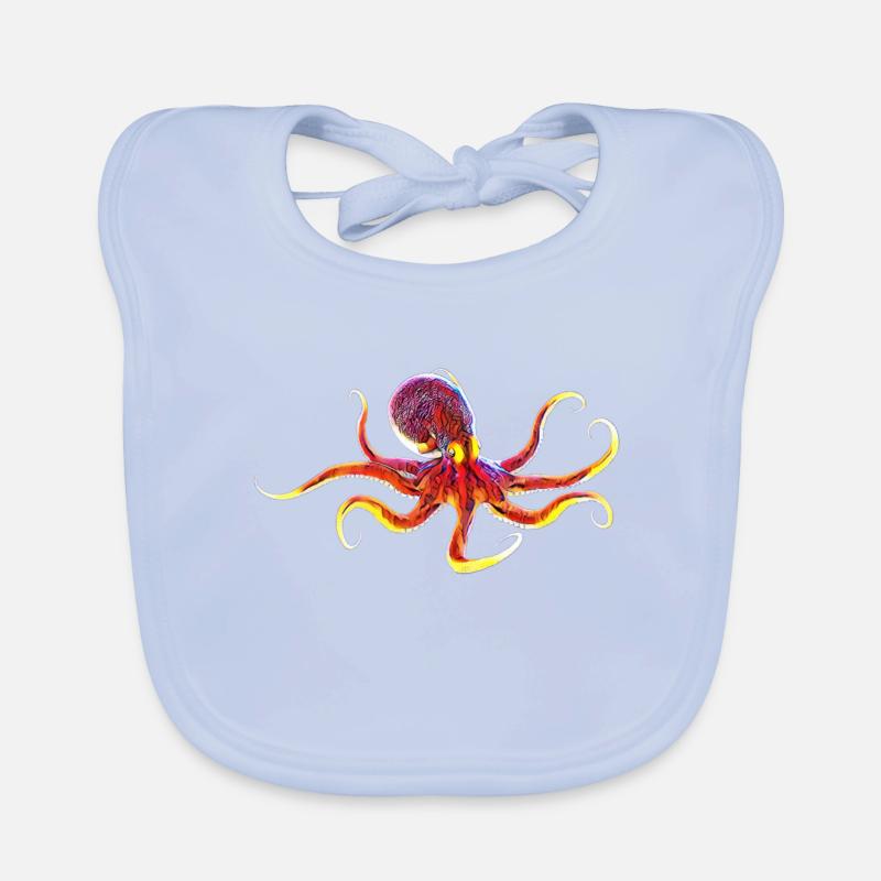 Octopus Baby Bio-Lätzchen
