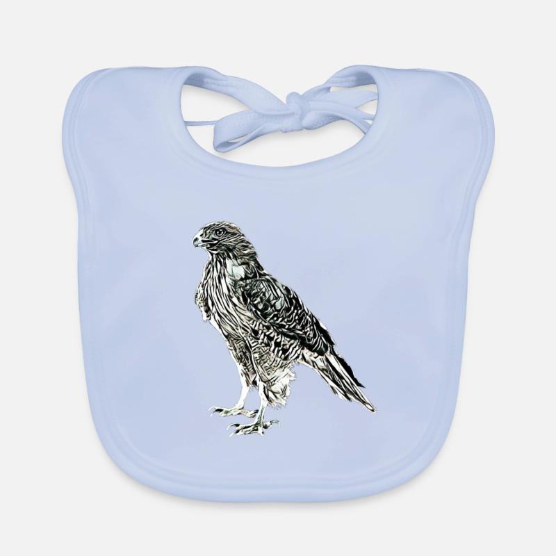 Faucon Bavoir bio Bébé