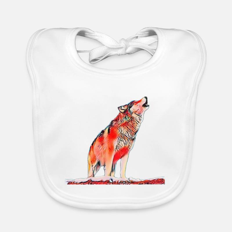 Wolf Baby Bio-Lätzchen