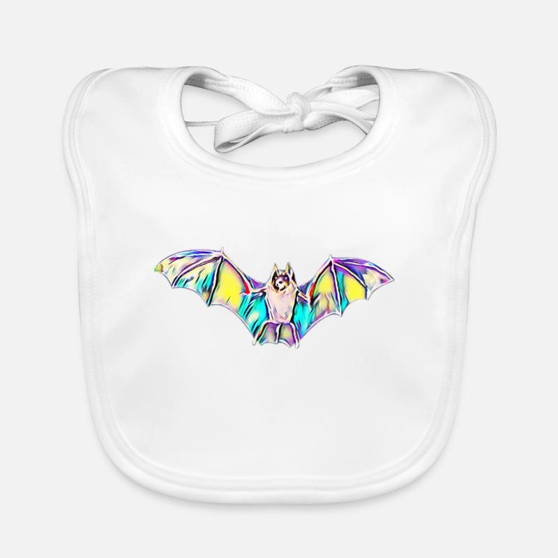 Fledermaus Baby Bio-Lätzchen