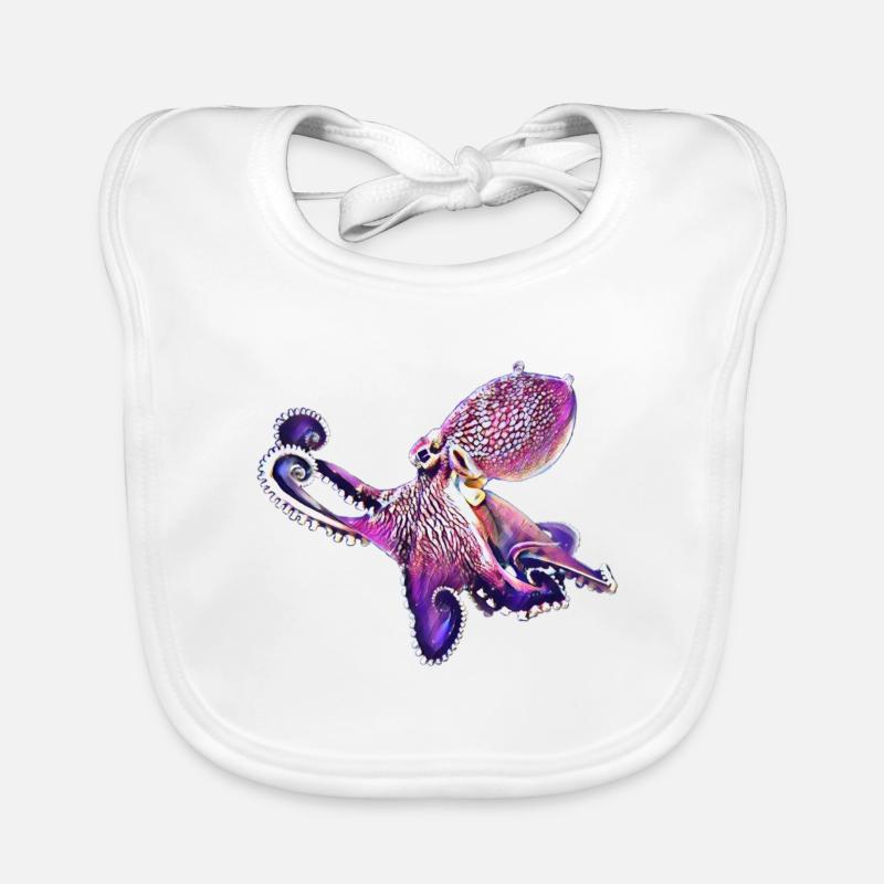 pieuvre Bavoir bio Bébé
