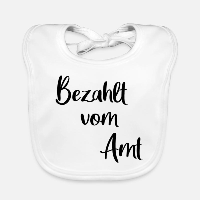 Bezahlt vom Amt Arbeitsloser Hartz 4 Empfänger Baby Bio-Lätzchen