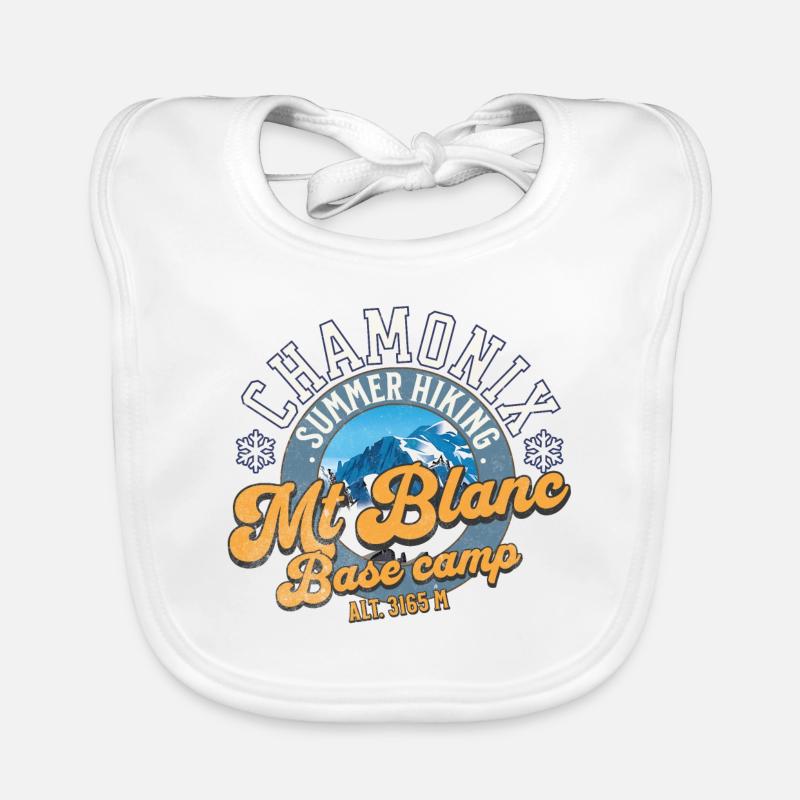 Mt Blanc Base Camp Bavoir bio Bébé