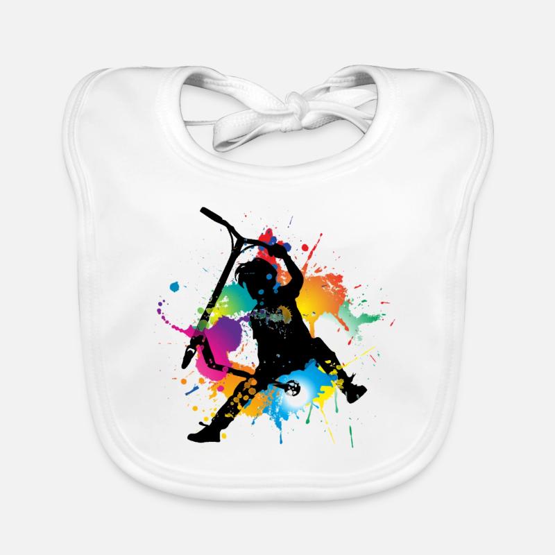 Freestyle scooter Organic Baby Bibs