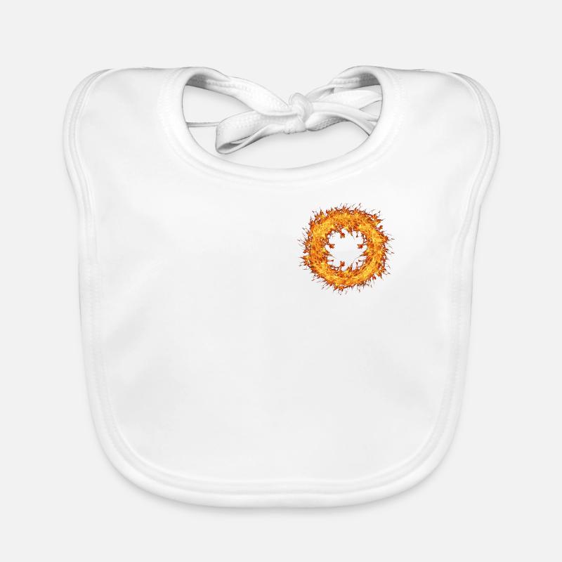 Cerchio di fuoco Baby Bio-Lätzchen