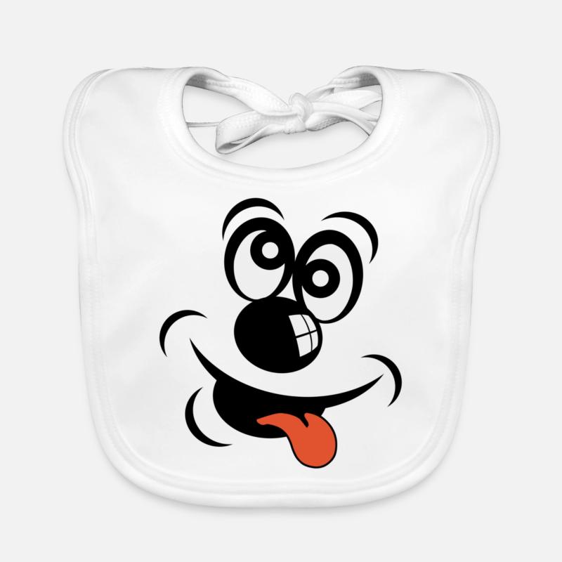 gesicht Baby Bio-Lätzchen