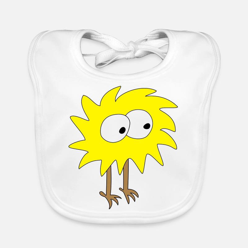 Wuschelküken Baby Bio-Lätzchen