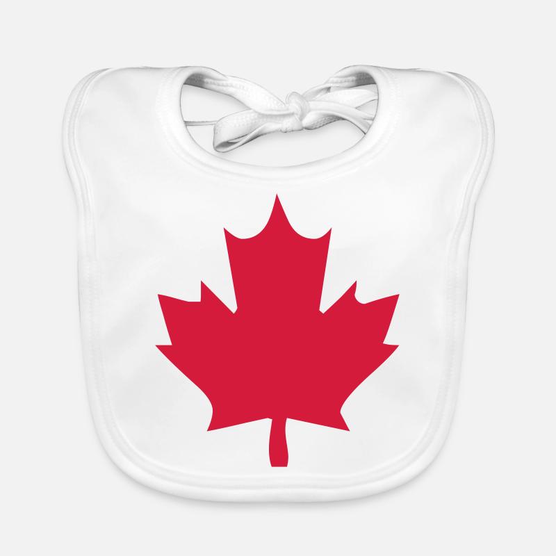 canada leaf Organic Baby Bibs
