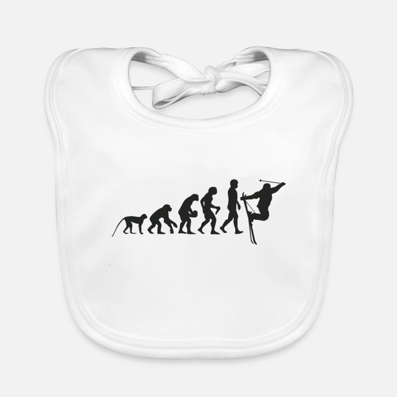 Ski Evolution Bavoir bio Bébé