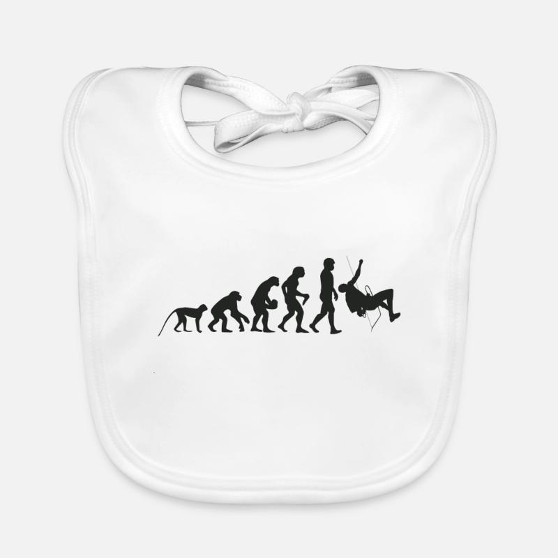 Evolution de l’escalade Bavoir bio Bébé