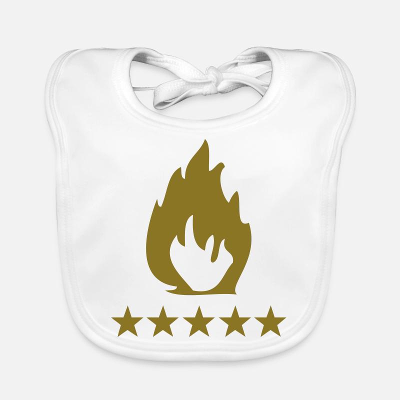 fire deluxe Bavaglino ecologico per neonato