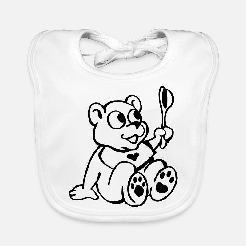 Bébé Nounours Bavoir bio Bébé