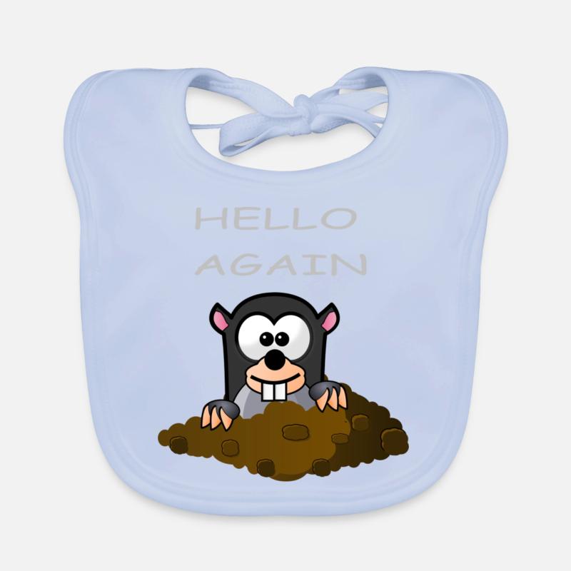 Maulwurf Hello Again Baby Bio-Lätzchen