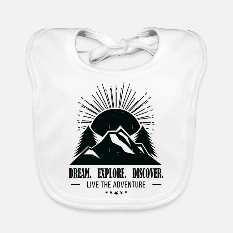 Dream - Explore - Discover Baby Bio-Lätzchen