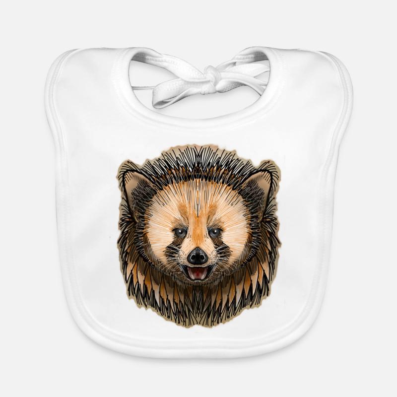 Redd the Foxx by Jon Ball Organic Baby Bibs