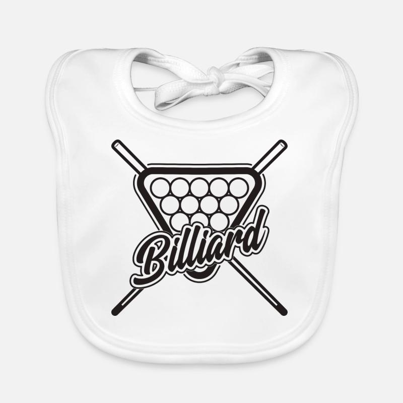 Billard Baby Bio-Lätzchen