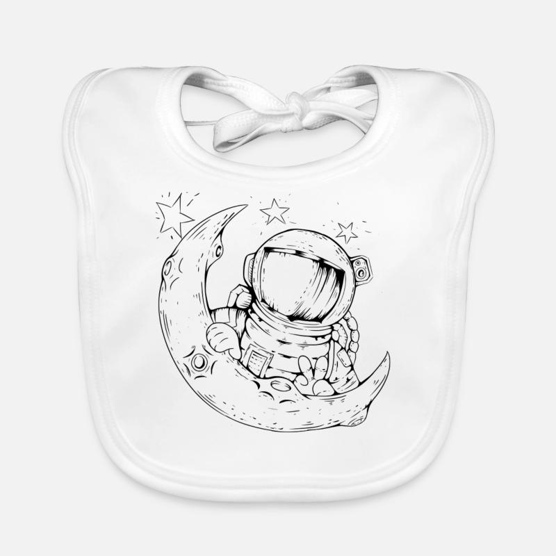 Astronaut Organic Baby Bibs