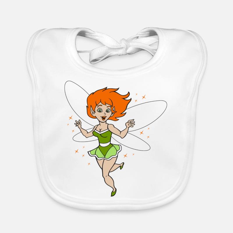 Fee Elfe Feenstaub Baby Bio-Lätzchen