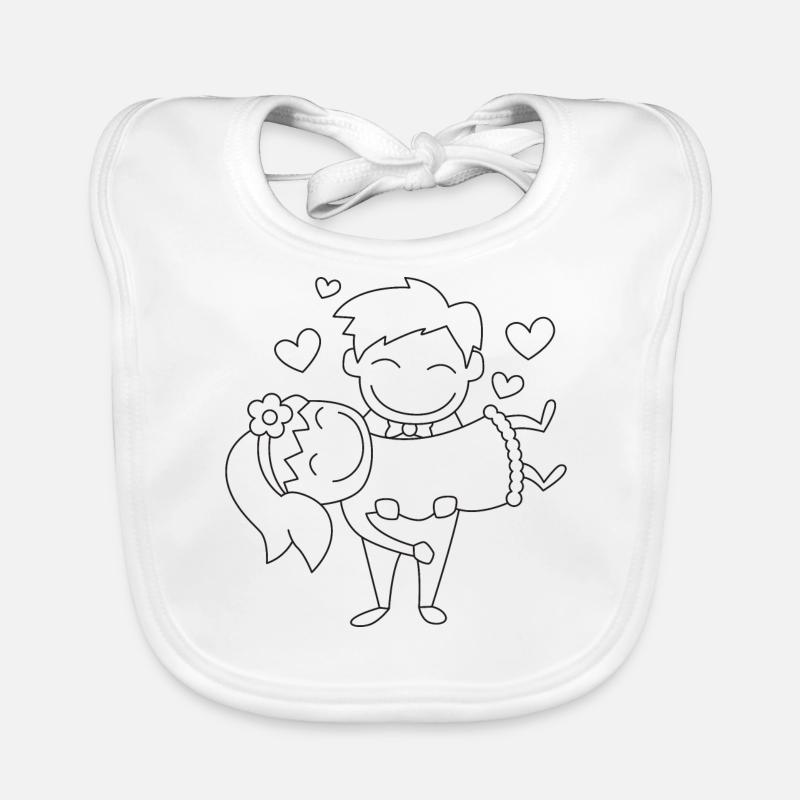 Heirat Baby Bio-Lätzchen