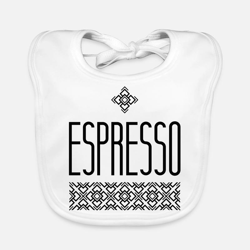 espresso Organic Baby Bibs