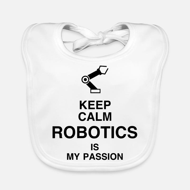 Robotik / Roboter / Robot / Robotics Baby Bio-Lätzchen