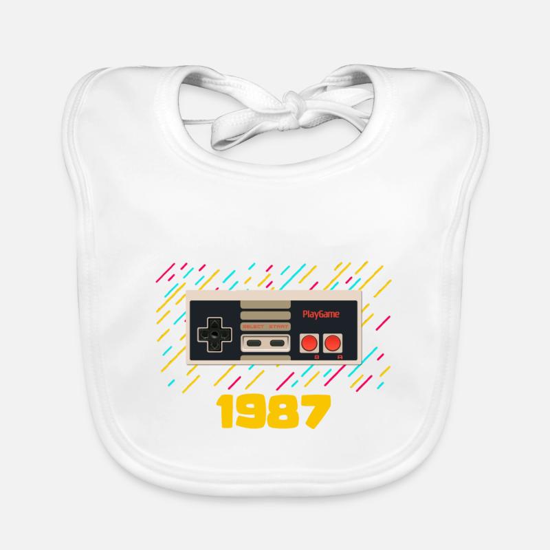 Retrogaming Bavoir bio Bébé