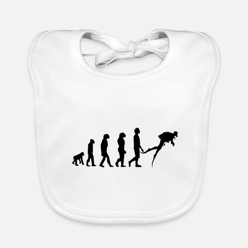 evolution dive Organic Baby Bibs